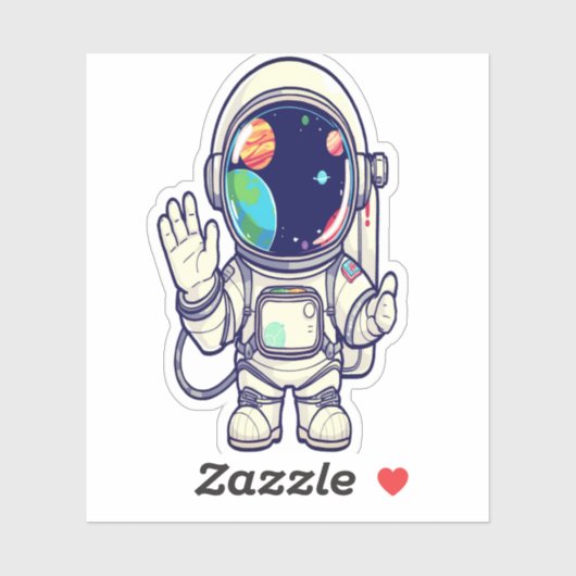 宇宙アドベンチャーシールセット – 宇宙デザイン シール (シート)