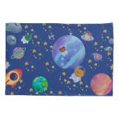 宇宙アドベンチャー宇宙飛行士 枕カバー (裏面)