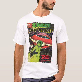 宇宙アドベンチャー漫画ブリンクヴィンテージ Tシャツ