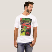 宇宙アドベンチャー漫画ブリンクヴィンテージ Tシャツ (正面フル)
