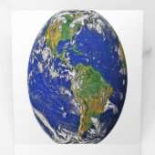 宇宙アドベンチャー誕生日招待状 – フラットカード 三つ折り招待状 (内部最初)