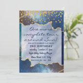 宇宙アドベンチャー銀河系子2nd誕生日 招待状 (スタンド正面)