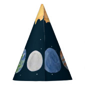 宇宙アドベンチャー：惑星 パーティーハット (裏面)