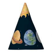 宇宙アドベンチャー：惑星 パーティーハット (右)