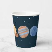 宇宙アドベンチャー：惑星 紙コップ (左)