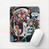 宇宙アドベンチャー#12 おもしろい 50sレトロSci Fi漫画 マウスパッド (マウス)