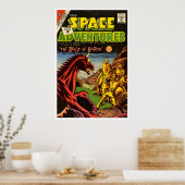 宇宙アドベンチャー#47 (1962) ポスター (キッチン)