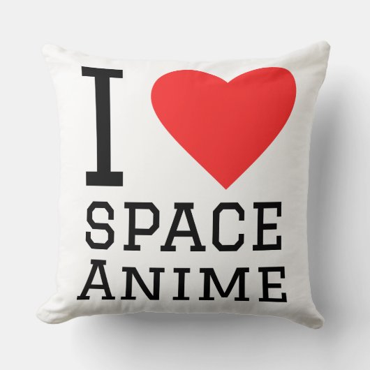 宇宙アニメが好き クッション (正面)