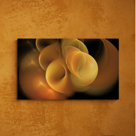 宇宙アプリコットフラクタル抽象芸術アートポスター ポスター