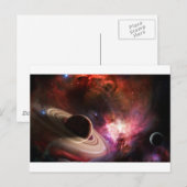 宇宙アート星雲 ポストカード (正面/裏面)