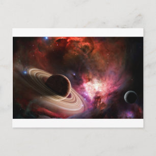 宇宙アート星雲 ポストカード