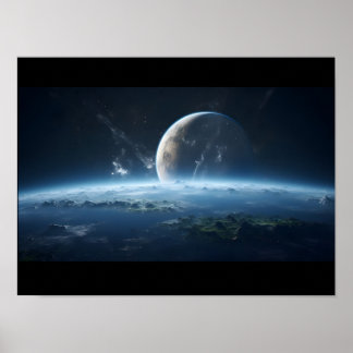 宇宙アート1 ポスター