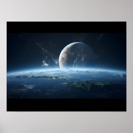 宇宙アート1 ポスター (正面)