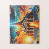 宇宙アート3 Emojis簡単ブレインアートパズル写真 ジグソーパズル (縦)