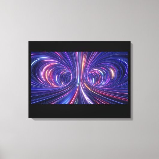 宇宙アート#4 キャンバスプリント (正面)