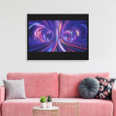宇宙アート#4 キャンバスプリント (インサイチュ (リビング))