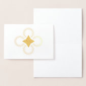 宇宙アールデコスター形空白の金箔カード 箔カード (ディスプレー)