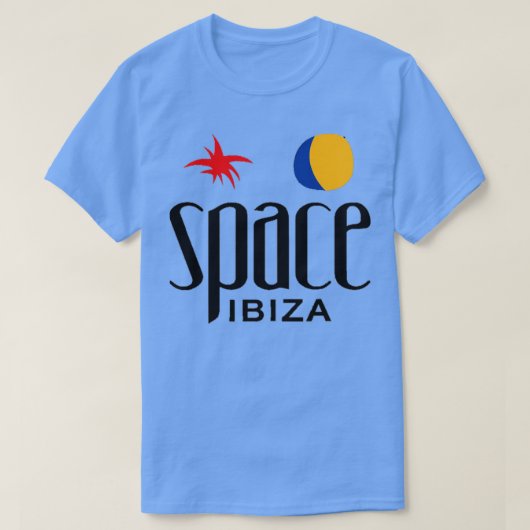宇宙イビサ Tシャツ (デザイン正面)
