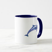宇宙イルカ マグカップ (正面右)