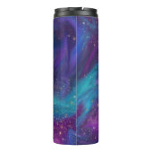 宇宙インク |ターコイズブルーパープル銀河系星雲 タンブラー (裏面)