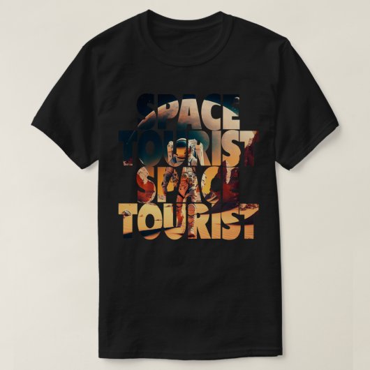 宇宙ウーリスト宇宙宇宙宇宙飛行士ロン Tシャツ (デザイン正面)