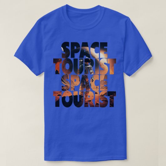 宇宙ウーリスト宇宙宇宙宇宙飛行士ロン Tシャツ (デザイン正面)