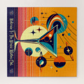 宇宙エイジウェルカムトゥーザアトミック・マルティニクラブ ジグソーパズル (横)