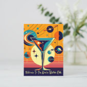 宇宙エイジウェルカムトゥーザアトミック・マルティニクラブ ポストカード (スタンド正面)