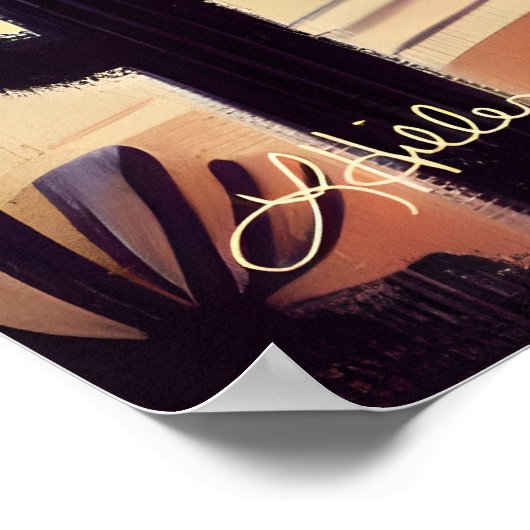 宇宙エイジエイリアン砂漠の侵略ファンタジーアート ポスター (角)