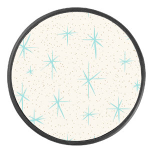 宇宙エイジターコイズスターバストクリベッジボード アイスホッケーパック