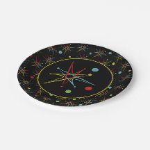 宇宙エイジ原子レトロドットカスタムカラー