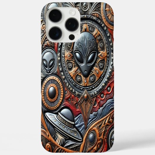 宇宙エイリアンの不思議な出会い Case-Mate iPhoneケース (裏面)