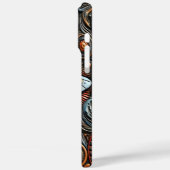 宇宙エイリアンの神秘的なカラフルデザイン Case-Mate iPhoneケース (裏面 / 左)