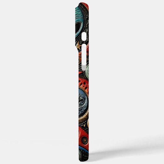 宇宙エイリアンの謎のデザイン Case-Mate iPhoneケース (裏面 / 左)