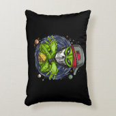 宇宙エイリアンガングストаUFO地球外生物ラッパー アクセントクッション (正面(垂直))