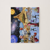 宇宙エイリアンジグソーパズル惑星キッズガールギフト ジグソーパズル (縦)