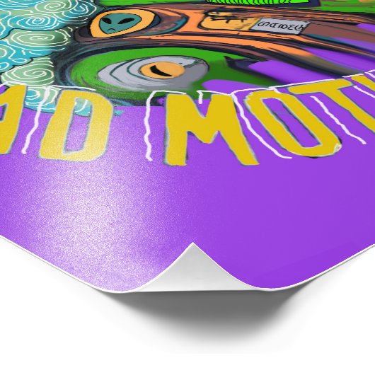 宇宙エイリアンバッド・マザーズ・アンド・ガン!ポスター フォトプリント (角)