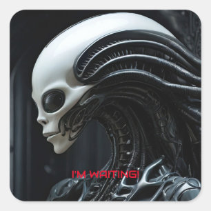 宇宙エイリアンプロファイル スクエアシール