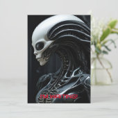 宇宙エイリアンプロファイル 招待状 (スタンド正面)