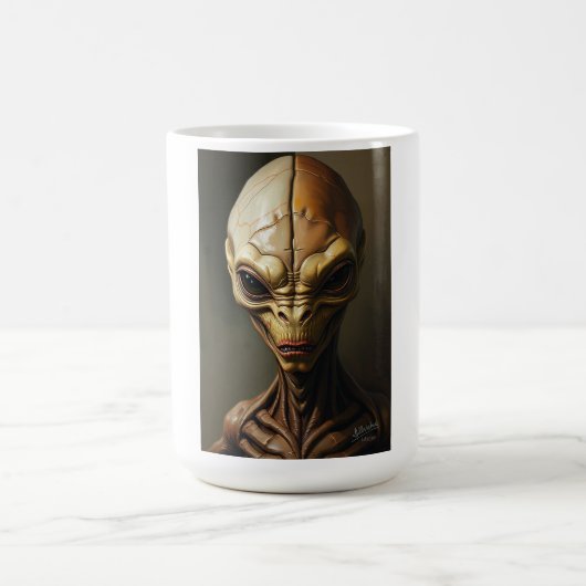 宇宙エイリアン探検家 コーヒーマグカップ (中央)