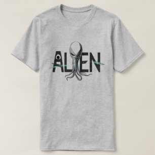 宇宙エイリアン文字 Tシャツ