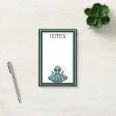 宇宙エイリアン飛んでいるソーサーPost-Itノート ポストイット (オフィス)