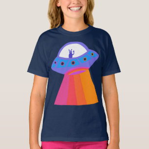 宇宙エイリアン魅力的ズマルティアンUFOキュート Tシャツ