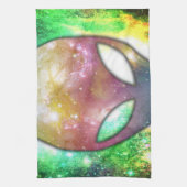 宇宙エイリアン キッチンタオル (縦)