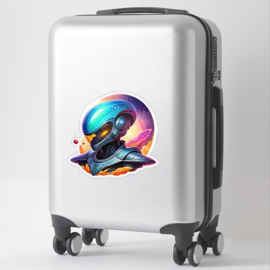 宇宙エイリアン シール (スーツケース)