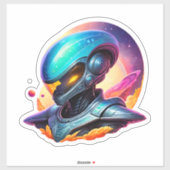 宇宙エイリアン シール (シート)