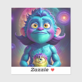 宇宙エイリアン&フレンド シール