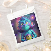 宇宙エイリアン&フレンド フェイバーバッグ (クリップ留めされた状態)