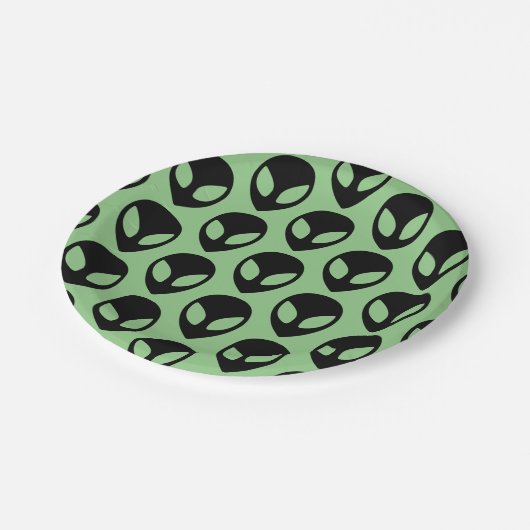 宇宙エイリアン ペーパープレート (アングル)