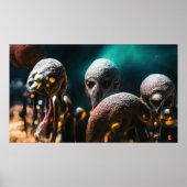 宇宙エイリアン ポスター (正面)